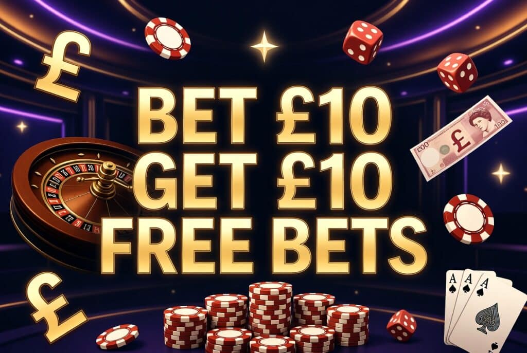 Bet £10 Get 10 Pound Free