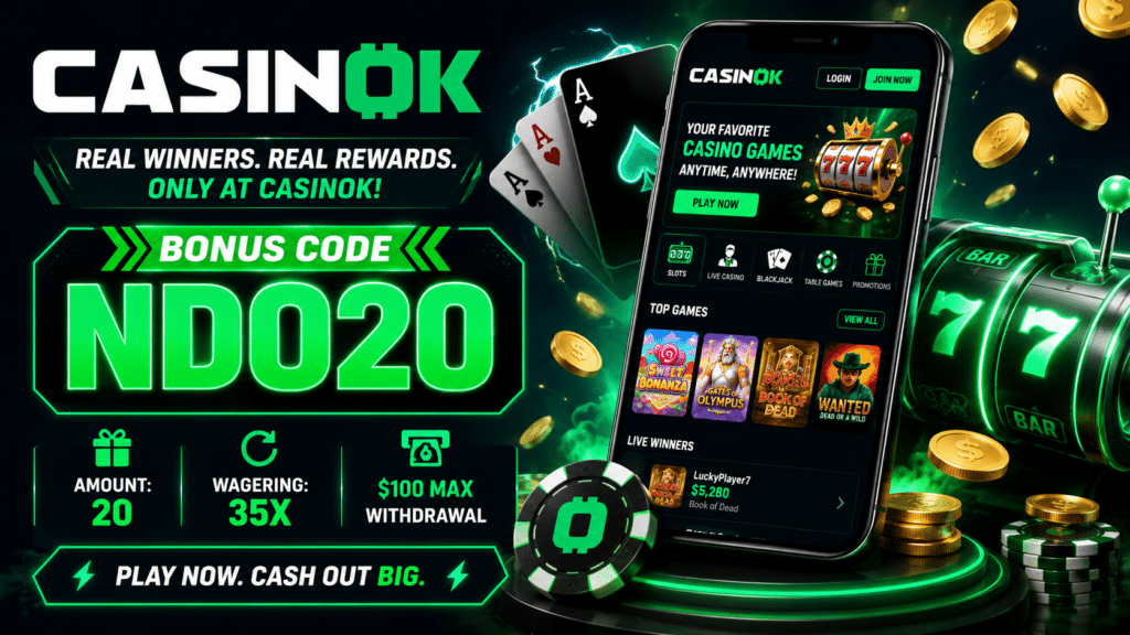 casinok nodeposit ndo20
