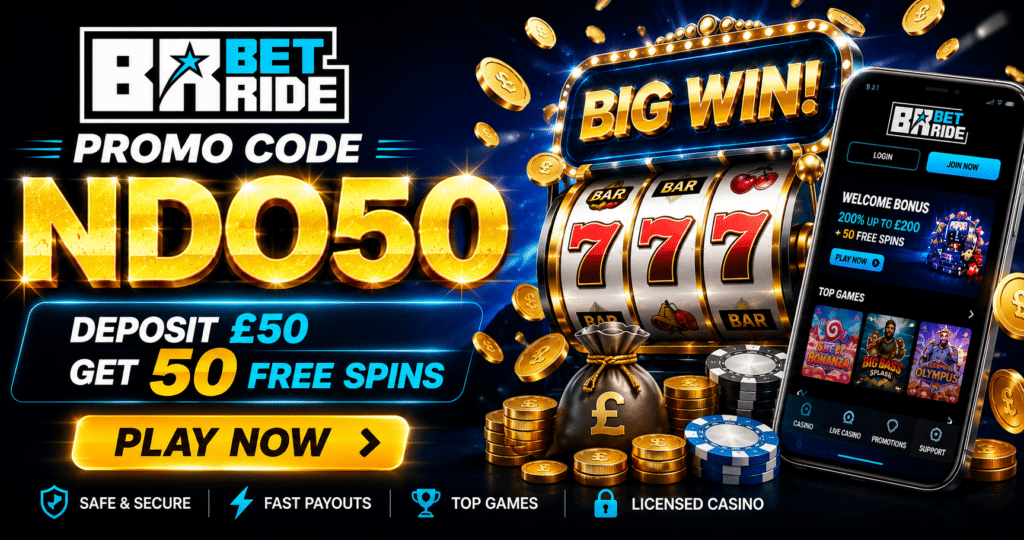 betride casino promo code NDO50